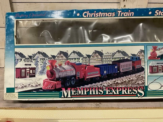 Memphis express modeltrein christmas train - afbeelding 2 van  8