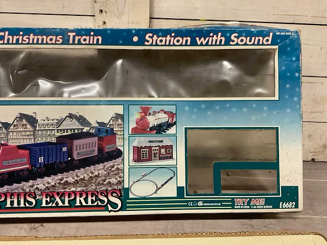 Memphis express modeltrein christmas train - afbeelding 3 van  8