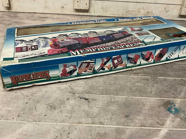 Memphis express modeltrein christmas train - afbeelding 8 van  8