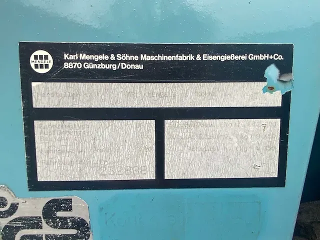 Mengele - sf-6600 - hakselaar - afbeelding 16 van  23