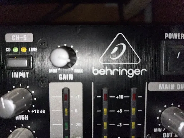 Mengpaneel behringer - afbeelding 2 van  3