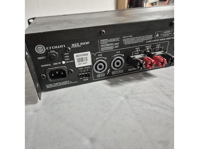Mengpaneel en 2x versterker, crown, dateq, onyx, xls 1502, xli 2500 - afbeelding 4 van  19