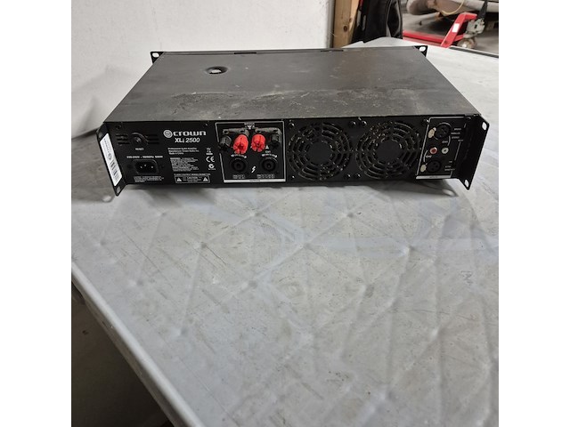 Mengpaneel en 2x versterker, crown, dateq, onyx, xls 1502, xli 2500 - afbeelding 9 van  19