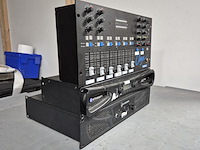 Mengpaneel en 2x versterker, crown, dateq, onyx, xls 1502, xli 2500 - afbeelding 12 van  19