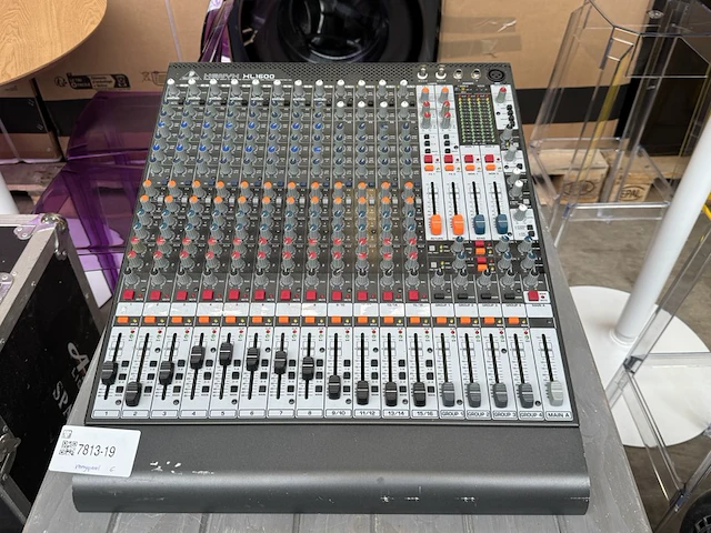 Mengpaneel, kanaalmixer behringer, xenyx xl1600 - afbeelding 2 van  7