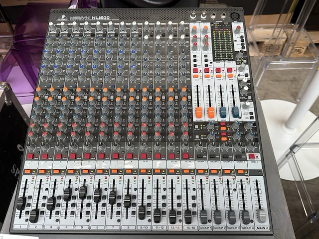 Mengpaneel, kanaalmixer behringer, xenyx xl1600 - afbeelding 4 van  7