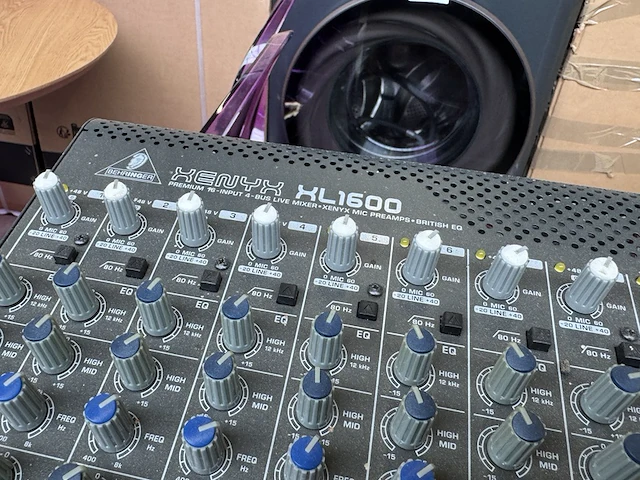 Mengpaneel, kanaalmixer behringer, xenyx xl1600 - afbeelding 6 van  7