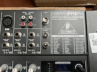 Mengpaneel met flightcase behringer, xenyx2442fx - afbeelding 10 van  10