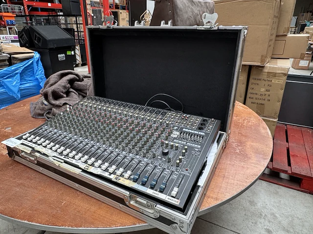 Mengpaneel met flightcase mackie, cfx20 mixer - afbeelding 2 van  7