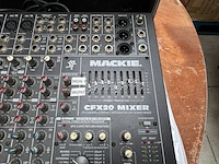 Mengpaneel met flightcase mackie, cfx20 mixer - afbeelding 4 van  7