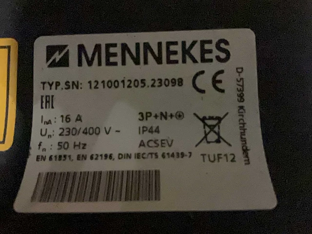 Mennekes laadpaal (2x) - afbeelding 6 van  6