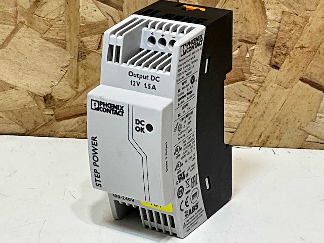 Mennekes phoenix contact 399107 voeding step-ps/ 1ac/12dc/1.5 (4x) - afbeelding 1 van  6