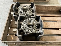Mennens loopkat ketting bediening (2x) - afbeelding 2 van  5
