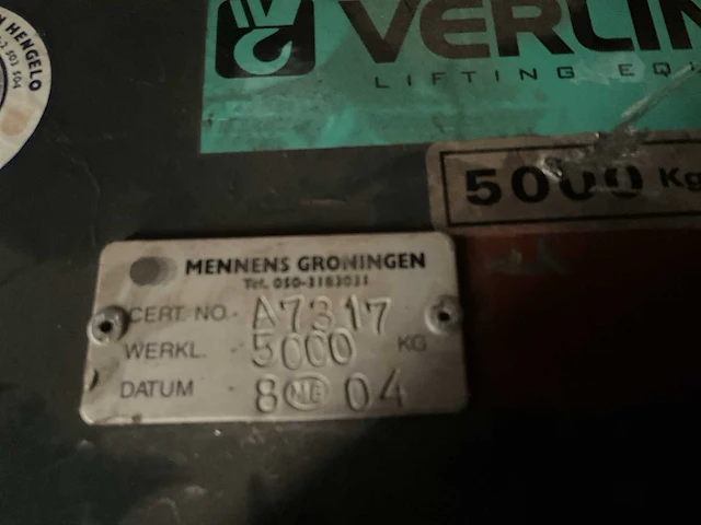 Mennens loopkat ketting bediening (2x) - afbeelding 5 van  5
