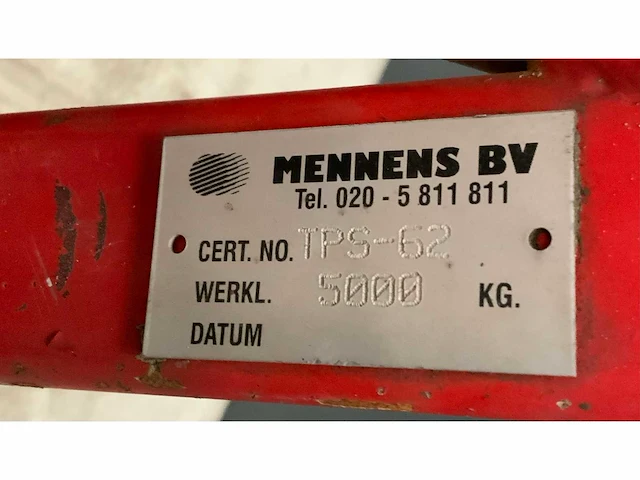 Mennens stempelpoten (6x) - afbeelding 3 van  3