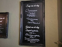 Menu krijtbord - afbeelding 1 van  3