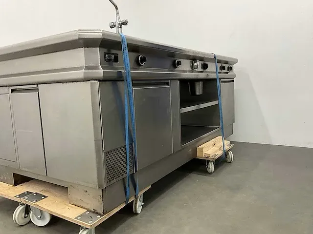 Menu system - 400v - rvs inductie kookeiland - afbeelding 2 van  55