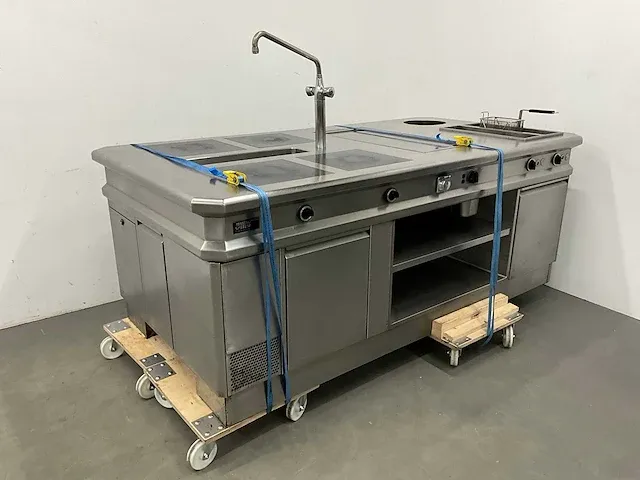 Menu system - 400v - rvs inductie kookeiland - afbeelding 8 van  55