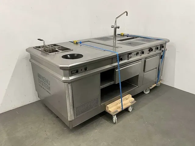 Menu system - 400v - rvs inductie kookeiland - afbeelding 11 van  55