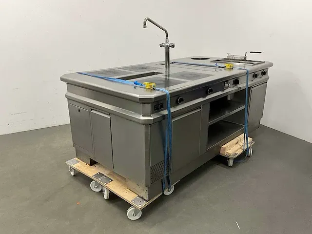 Menu system - 400v - rvs inductie kookeiland - afbeelding 1 van  55