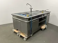 Menu system - 400v - rvs inductie kookeiland