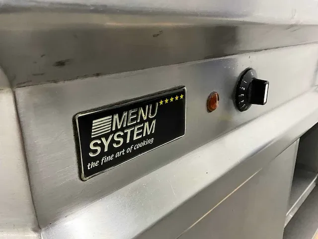 Menu system - 400v - rvs inductie kookeiland - afbeelding 14 van  55