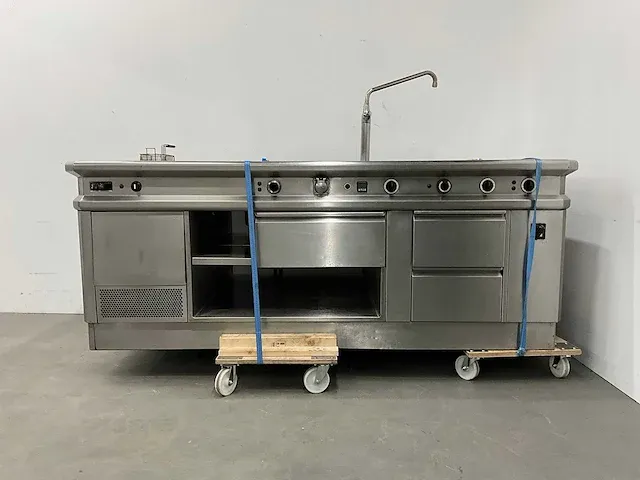 Menu system - 400v - rvs inductie kookeiland - afbeelding 20 van  55