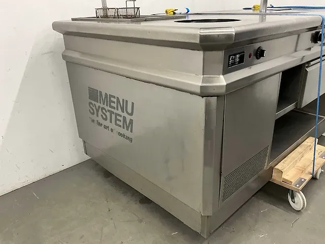 Menu system - 400v - rvs inductie kookeiland - afbeelding 12 van  55