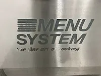 Menu system - 400v - rvs inductie kookeiland - afbeelding 41 van  55