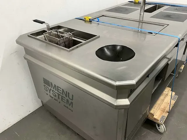 Menu system - 400v - rvs inductie kookeiland - afbeelding 42 van  55