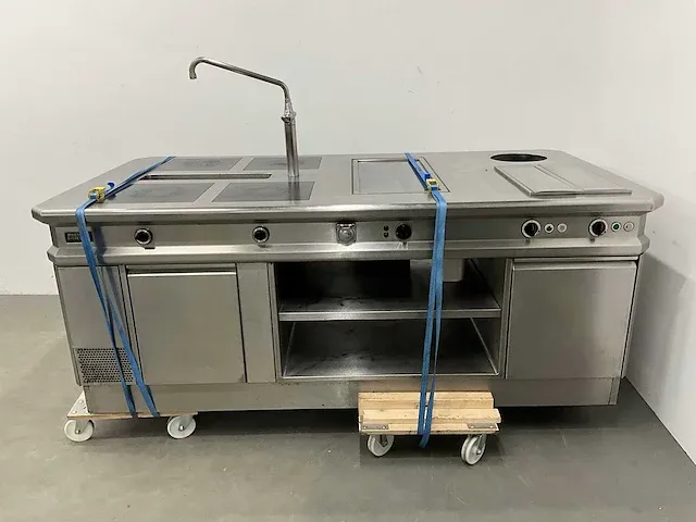 Menu system - 400v - rvs inductie kookeiland - afbeelding 54 van  55