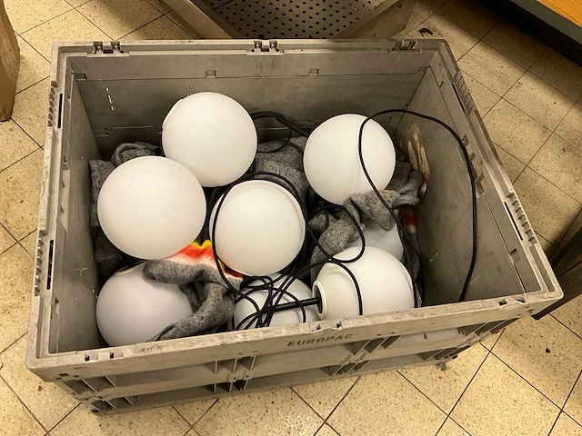 Menu tim rundle hanglampen (11x) - afbeelding 8 van  8