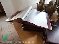 Menukaarten en decoratie artikelen roodbruin - afbeelding 3 van  6