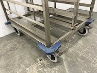 Menumobil - rvs regaalwagen - afbeelding 6 van  7