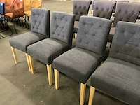 Menzzo eetkamerstoel (6x) - afbeelding 5 van  7
