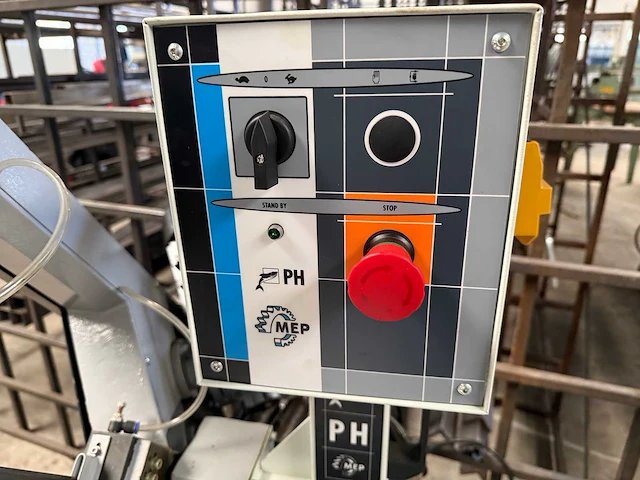 Mep - ph 211 - metalen horizontale bandzaagmachine - afbeelding 3 van  6