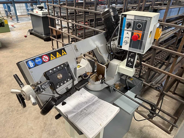 Mep - ph 211 - metalen horizontale bandzaagmachine - afbeelding 4 van  6