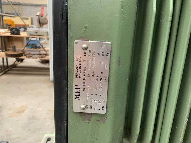 Mep tiger 300ax afkortzaagmachine - afbeelding 2 van  11