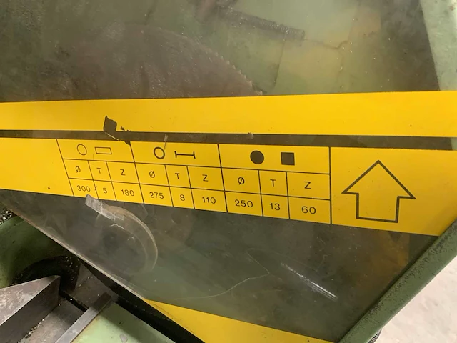 Mep tiger 300ax afkortzaagmachine - afbeelding 3 van  11