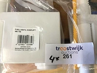 Mepa - vulventielset voor inbouwreservoir (4x) - afbeelding 2 van  3