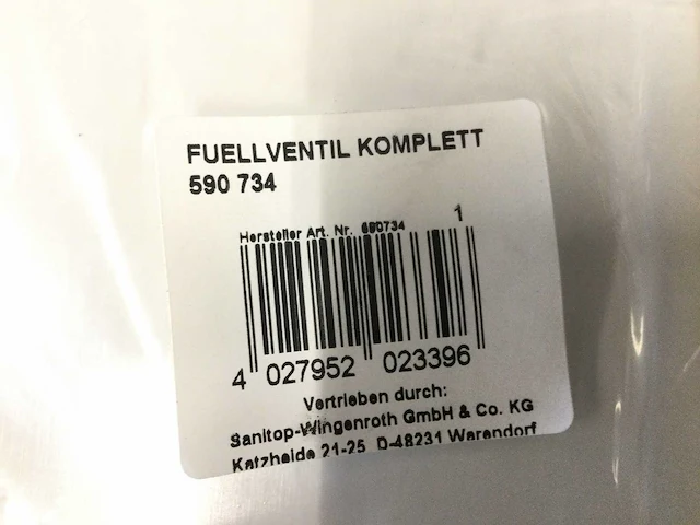 Mepa - vulventielset voor inbouwreservoir (4x) - afbeelding 3 van  3