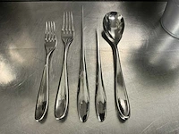 Mepra inox italy - forma - 5-delige horeca bestekset (60x) - afbeelding 1 van  5