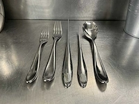 Mepra inox italy - forma - 5-delige horeca bestekset (80x) - afbeelding 2 van  5