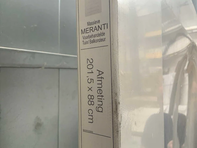 Meranti bw66 balkondeur - afbeelding 3 van  7