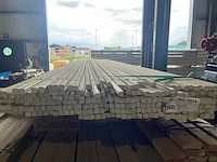 Meranti glaslatten 17x17mm, lengte 400cm (242x) - afbeelding 3 van  4