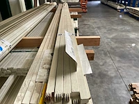 Meranti glaslatten gegrond 17x19mm, lengte 245-335cm (21x) - afbeelding 2 van  3