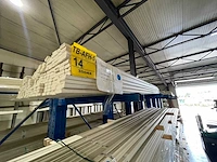 Meranti glaslatten (opdeklatten) gegrond 12x32mm, lengte 215cm (334x) - afbeelding 1 van  3