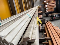 Meranti glaslatten (sponninglatten) 20x35mm, lengte 590cm (43x) - afbeelding 1 van  4