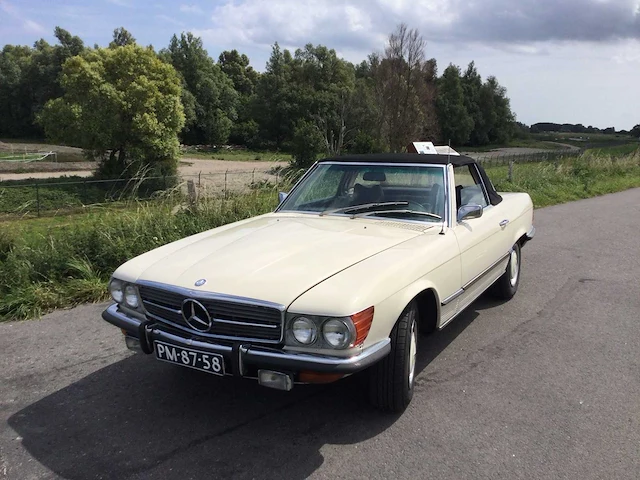 Mercedes - cabriolet - 350sl - oldtimer - afbeelding 12 van  22