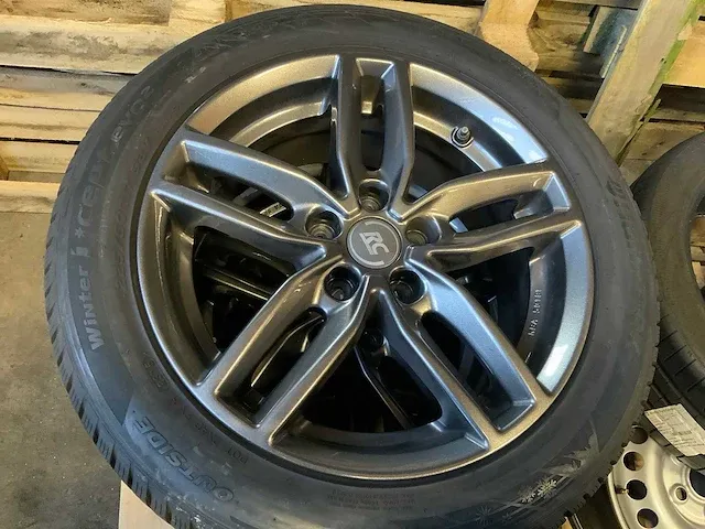 Mercedes - rc design rc29 - velg met winterbanden (4x) - afbeelding 5 van  8